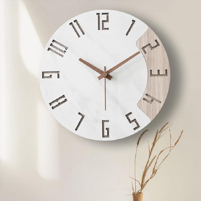 Wall Decor Wooden Clock